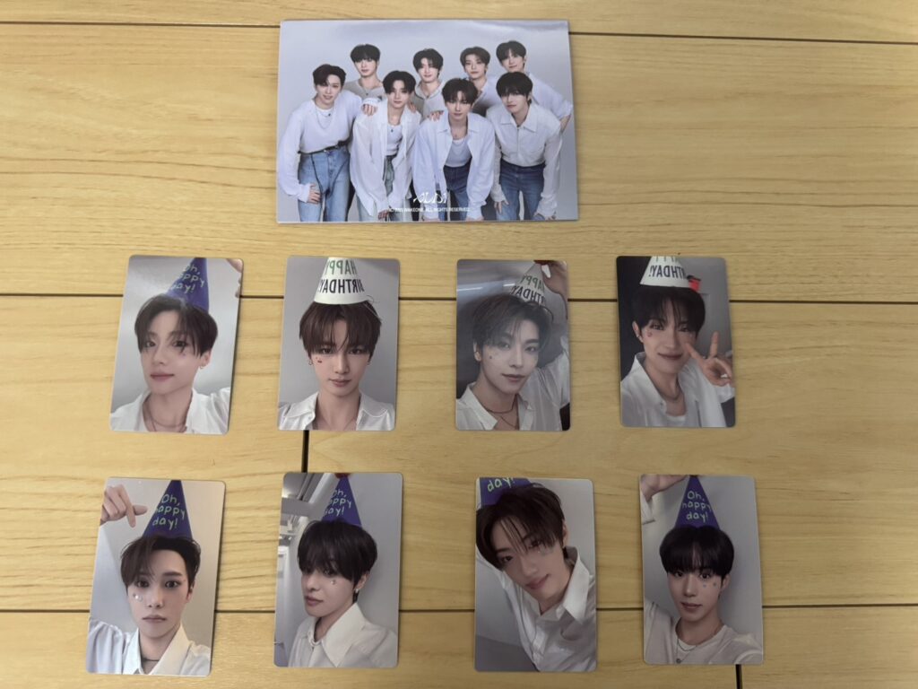 【最速レポ】ALD1ファンクラブ特典開封！トレカ8人分のビジュが神すぎる