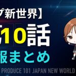 【速報】日プ新世界 第10話｜順位発表式 ファイナル進出メンバー発表＆プール回